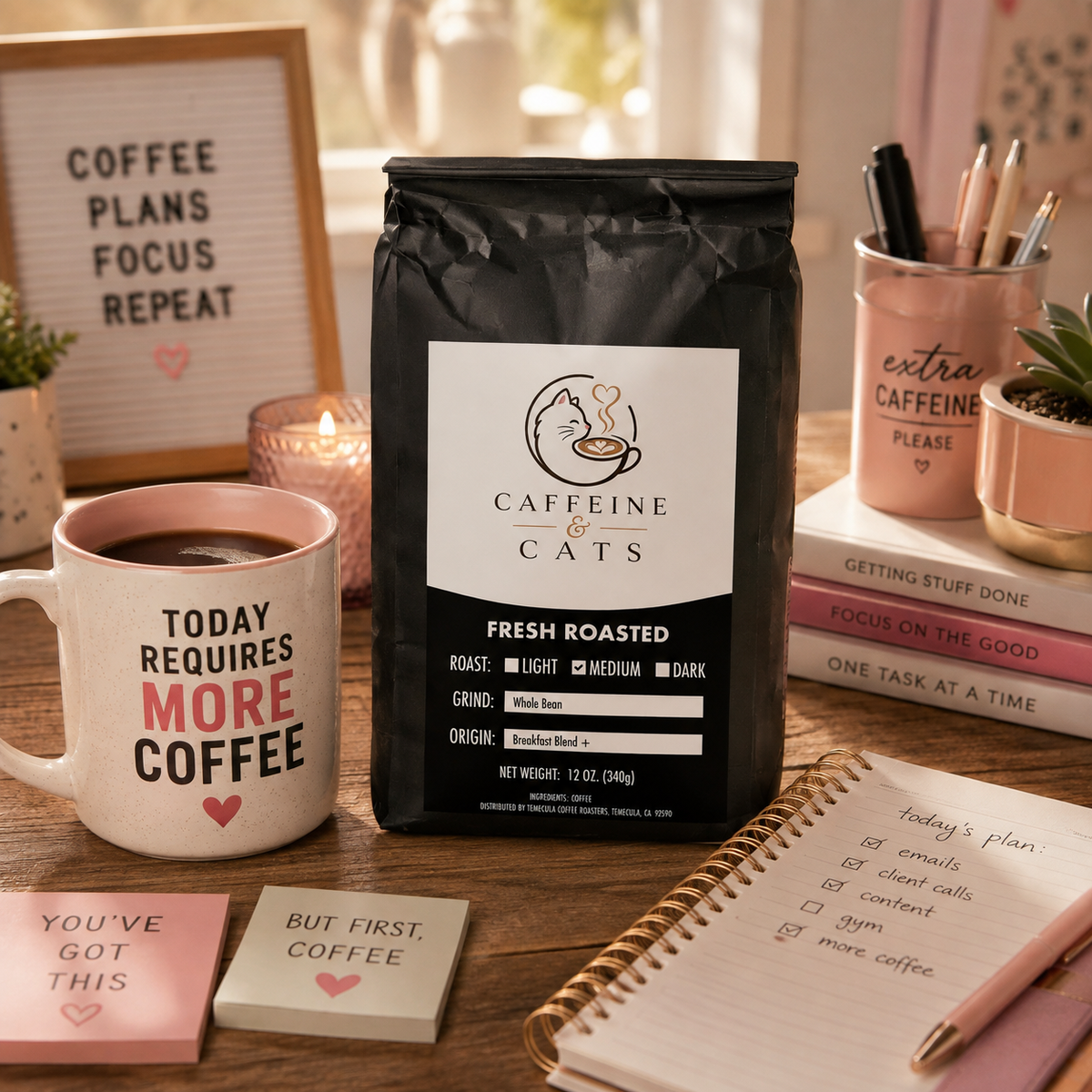 Today Requires More Coffee — Extra Caffeine Breakfast Blend