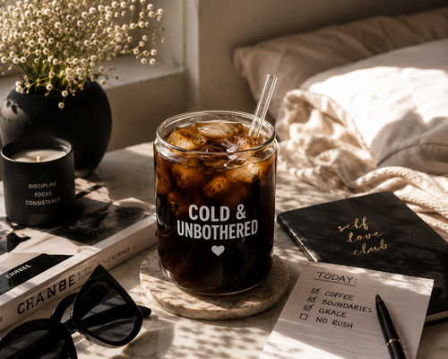 Cold & Unbothered — Dark Roast Cold Brew Coffee