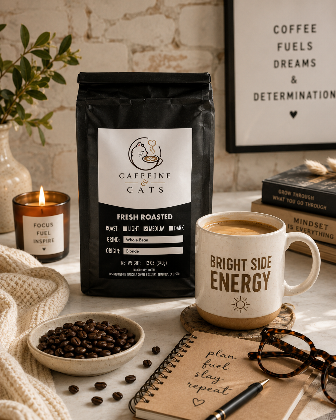 Bright Side Energy — Blonde Roast Coffee