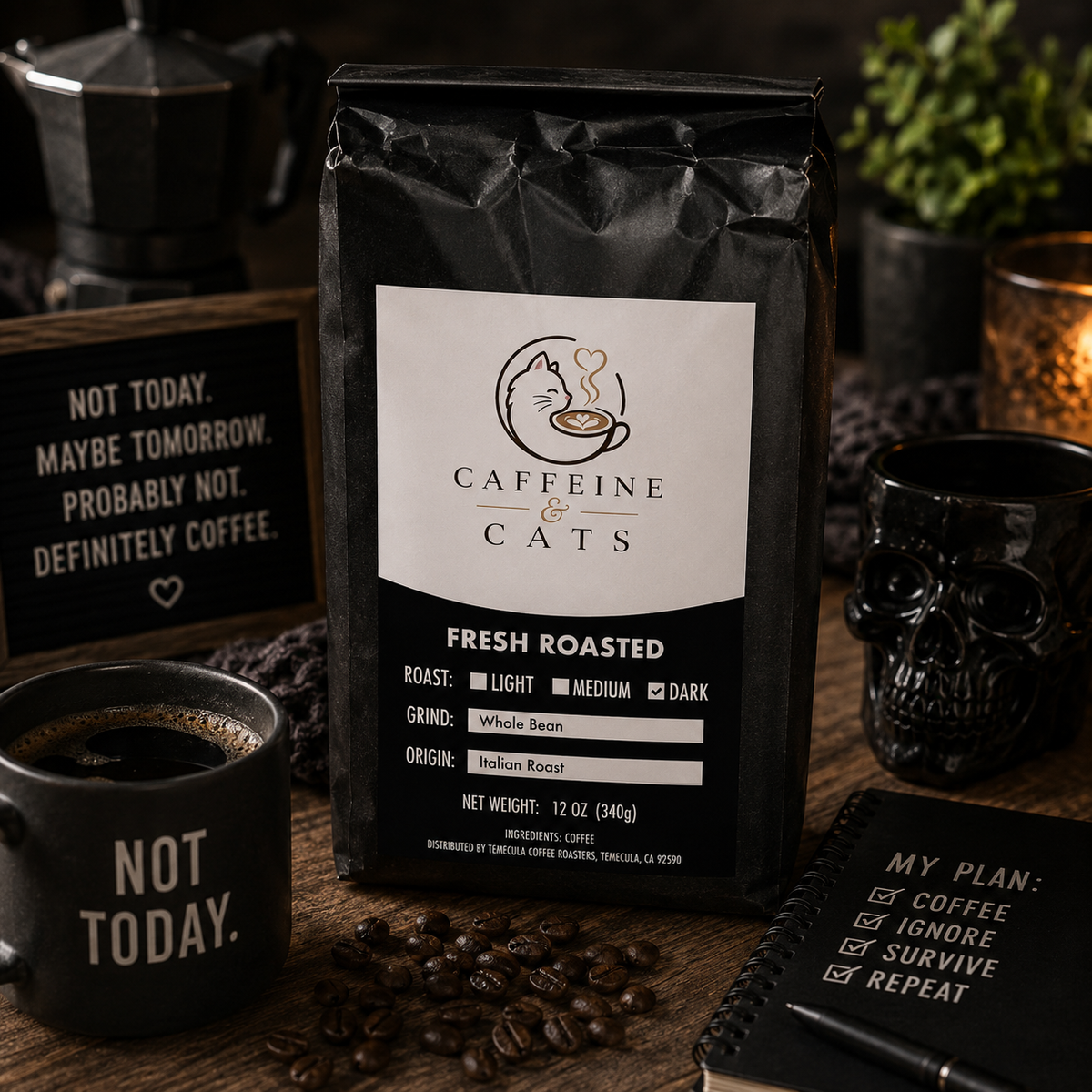 Not Today — Italian Dark Roast Coffee