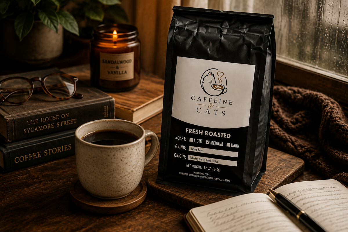 Bad Decisions & Bourbon — Whiskey Barrel Aged Coffee